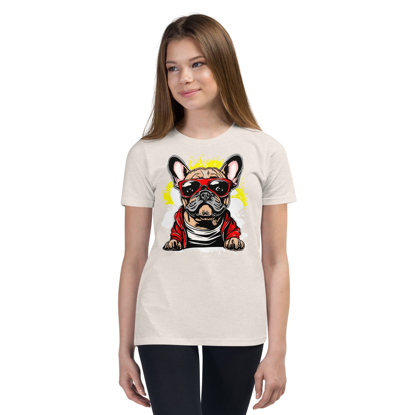 Cool Frenchie Youth T-Shirt