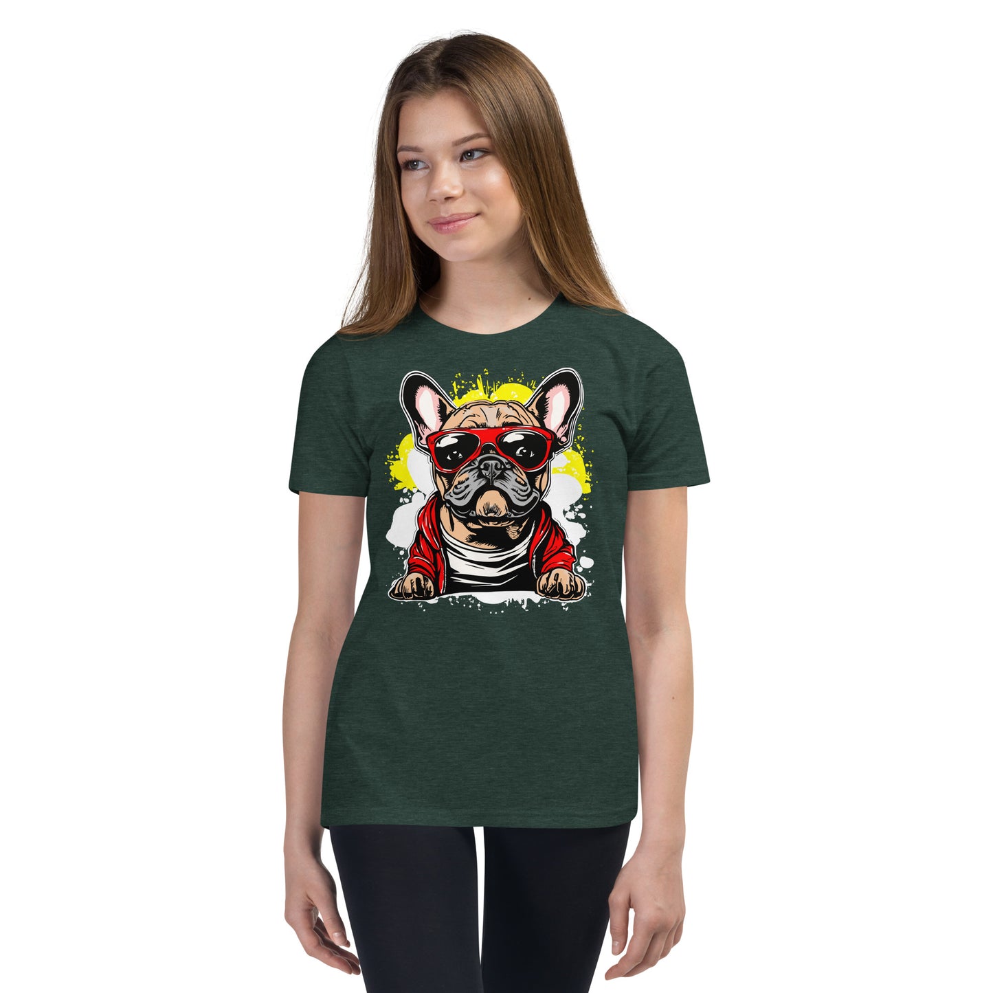 Cool Frenchie Youth T-Shirt