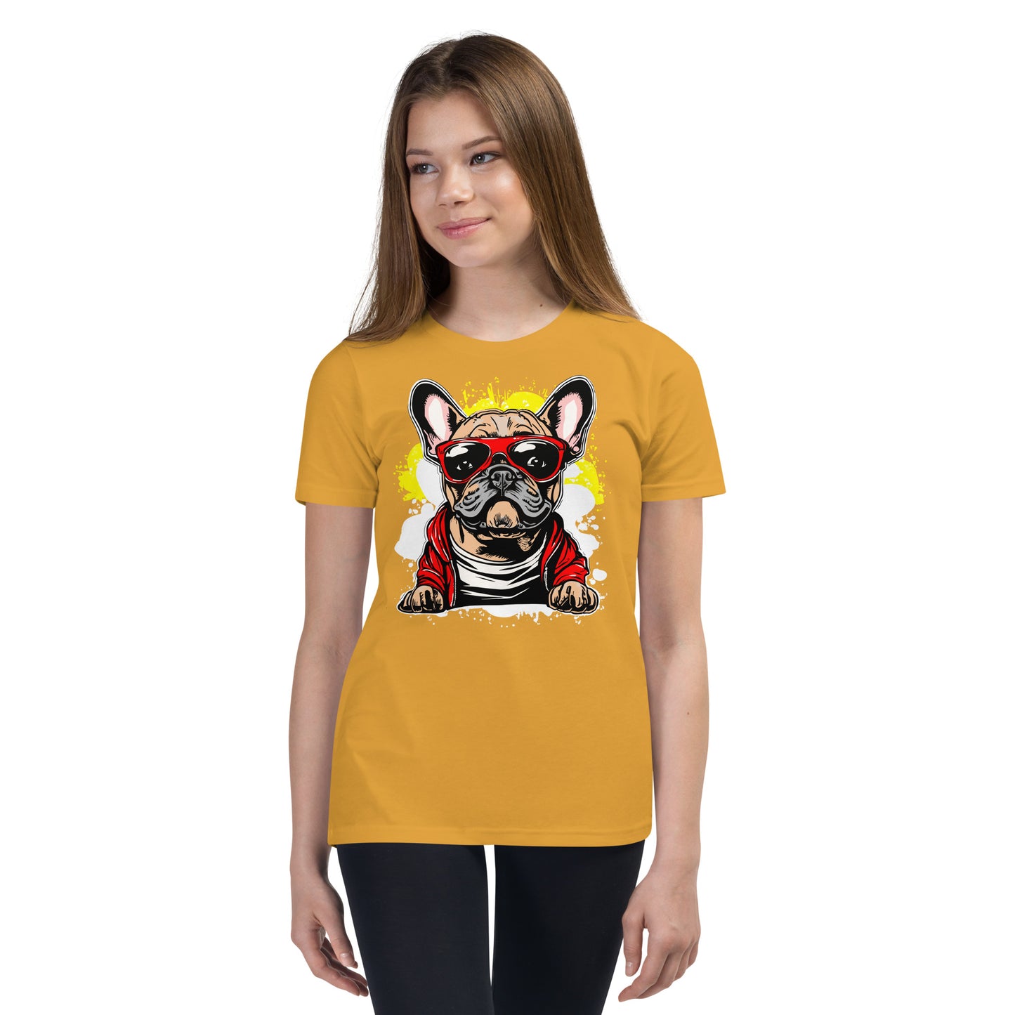Cool Frenchie Youth T-Shirt